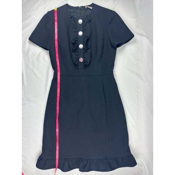 Tory Burch Crew Neck Knee-Length Dress Size 2 - Picture 10 of 11